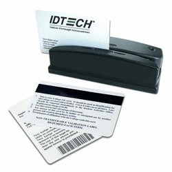 Tihebeyan Mini Lecteur de Carte Portatif USB, Lecteur De Cartes Magnétiques  De Balayage De Trois Pistes : : Informatique