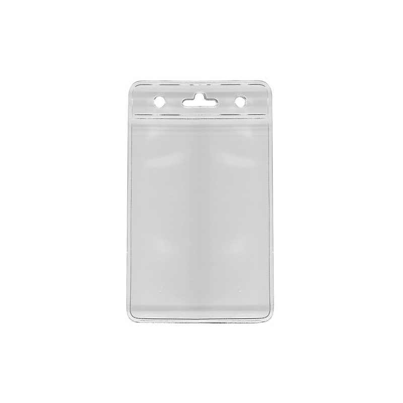 Porte badge Transparent Vertical En PVC Épais Pour Carte - Temu France