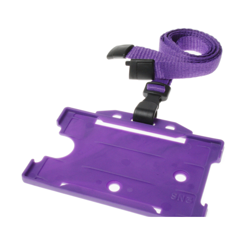 CUCPS10-12 Cordon sécuritaire 10mm avec mousqueton plastique - Violet_02