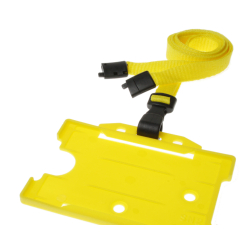 CUCPS10-9 Cordon sécuritaire 10mm avec mousqueton plastique - Jaune_02