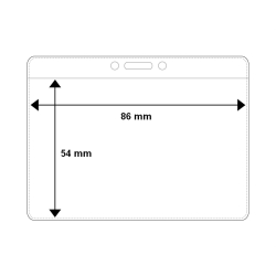 PBS006-H0R - Porte badge souple horizontal, PCV recyclé, 86x54mm_02