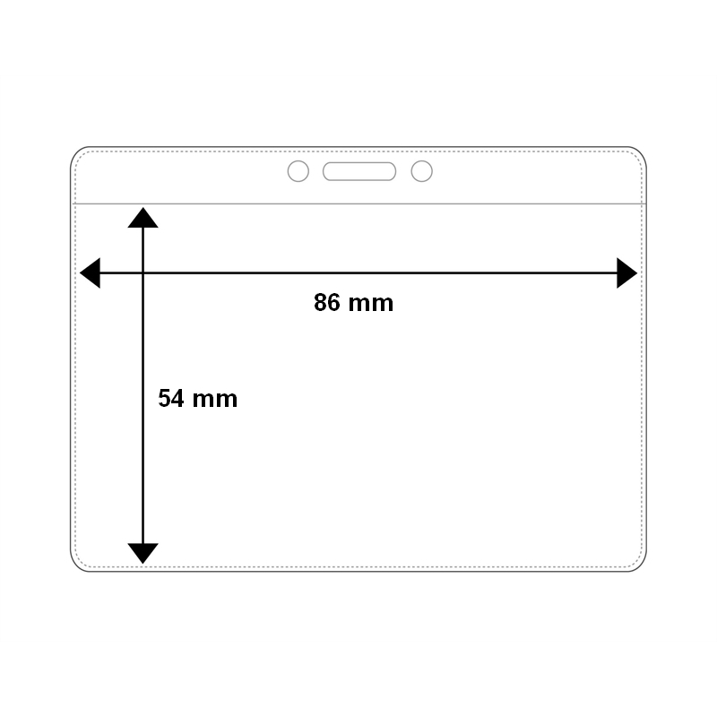 PBS006-H0R - Porte badge souple horizontal, PCV recyclé, 86x54mm_02