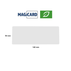 E0004 - Cartes longues ECO Magicard E+, 54x140 mm, 0.95mm - Lot de 500_02