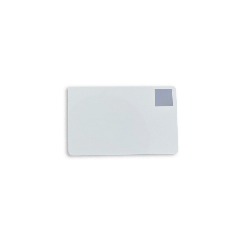 800016-104-100HS - Cartes PVC format 86x54 mm, ép. 0,76mm, Holopatch argenté_02