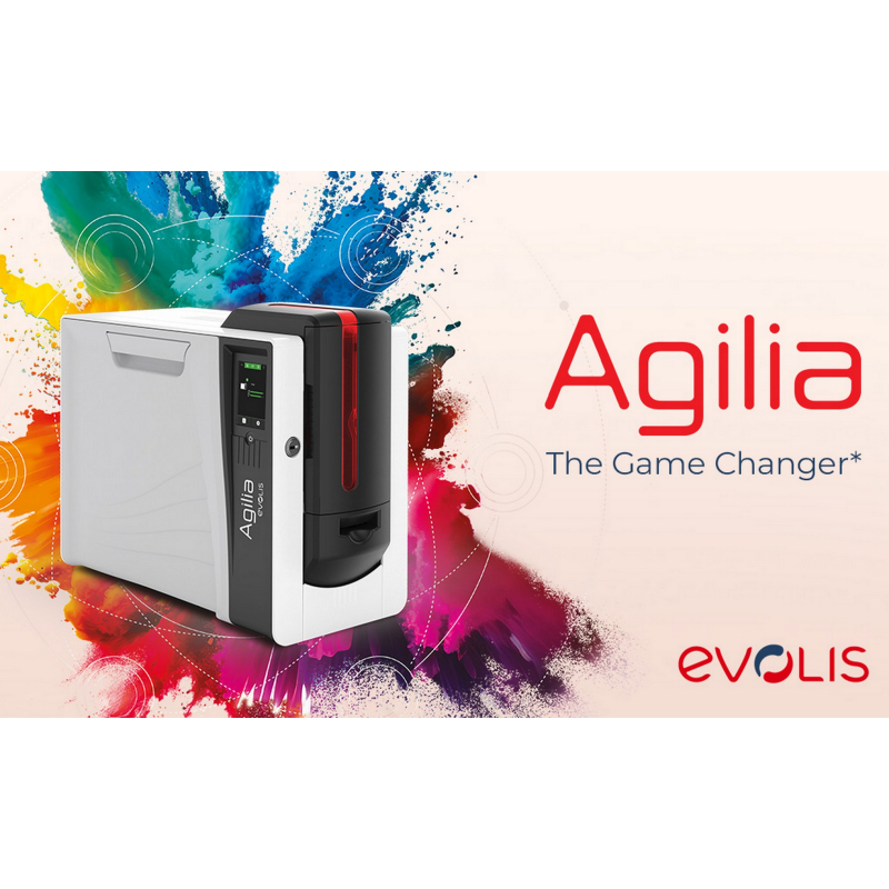 Evolis Agilia Duplex, USB/Eth, OMNIKEY 5122 Smart Card/Contactless