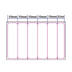 800016-104-100RIOB - Cartes PVC sécable noires, 15mm pour Agent Sécurité (Numéro RIO) _02